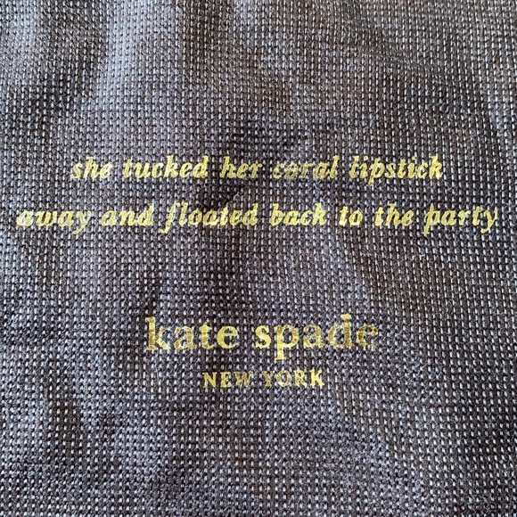 Kate spade chocolate brown dust bag - Picture 2 of 6